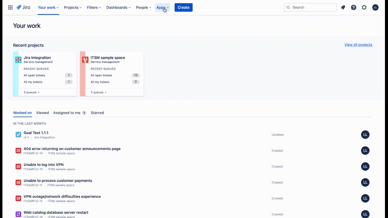 JIRA Integration Leapsome